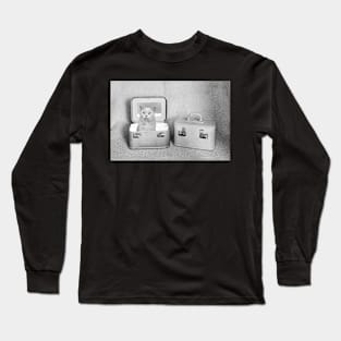 Cat in Suitcase Long Sleeve T-Shirt